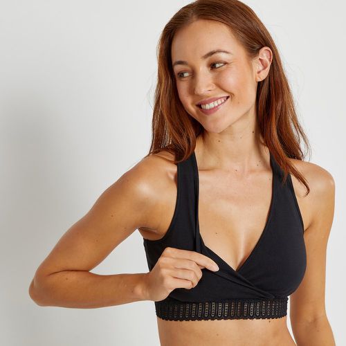 Organic Cotton Nursing Bralette - LA REDOUTE COLLECTIONS - Modalova