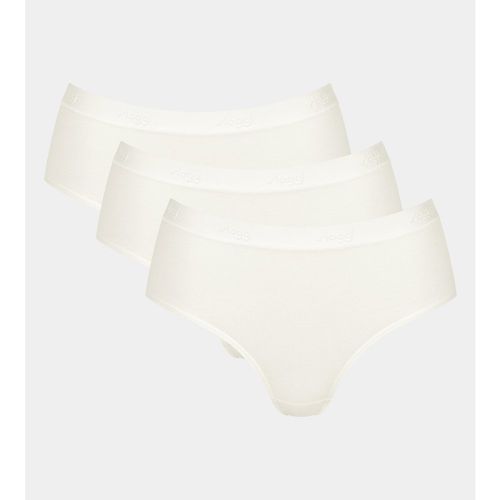 Pack of 3 Go Casual Midi Knickers in Organic Cotton - Sloggi - Modalova