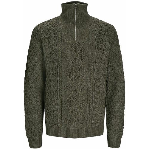 Half Zip Jumper in Structured Knit - jack & jones - Modalova