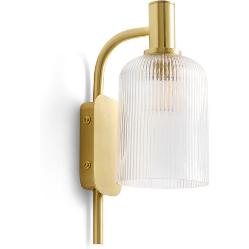 Bogota and Striated Glass Wall Lamp - LA REDOUTE INTERIEURS - Modalova