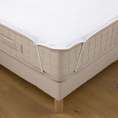 Cotton Fleece Top Mattress Protector - LA REDOUTE INTERIEURS - Modalova