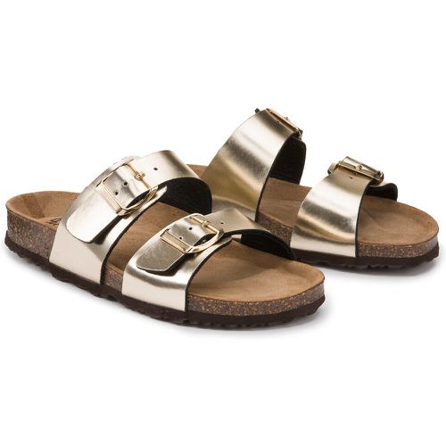 Metallic Double Buckle Mules - LA REDOUTE COLLECTIONS - Modalova