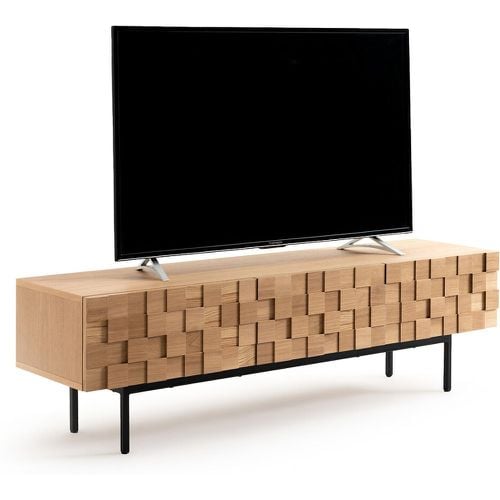 Madria 3-Door Veneered TV Cabinet - LA REDOUTE INTERIEURS - Modalova