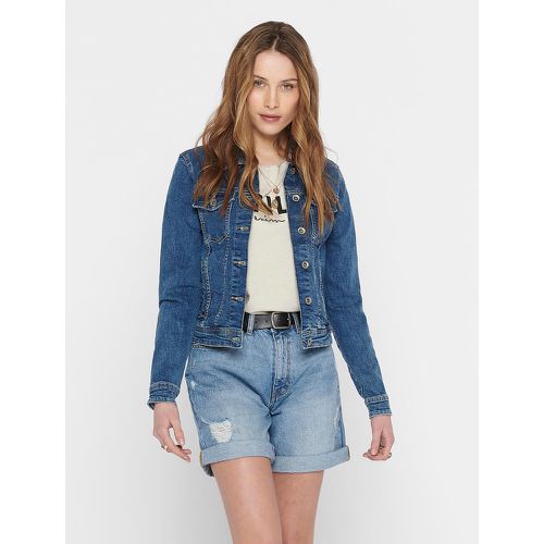 Denim Straight Fit Jacket - Only - Modalova