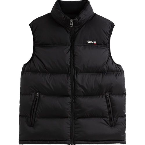 Utah V Bi-Colour Puffer Gilet - Schott - Modalova