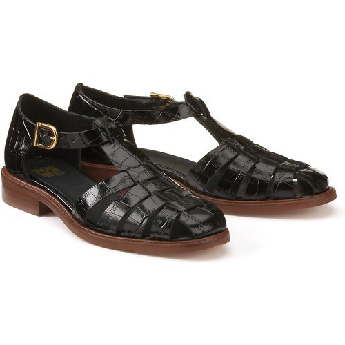 Leather Medusa Style Sandals with Flat Heel - LA REDOUTE COLLECTIONS - Modalova