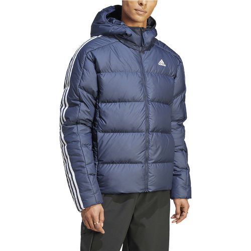 Essentials Mid-Weight Padded Jacket with Logo Print and Hood - adidas performance - Modalova