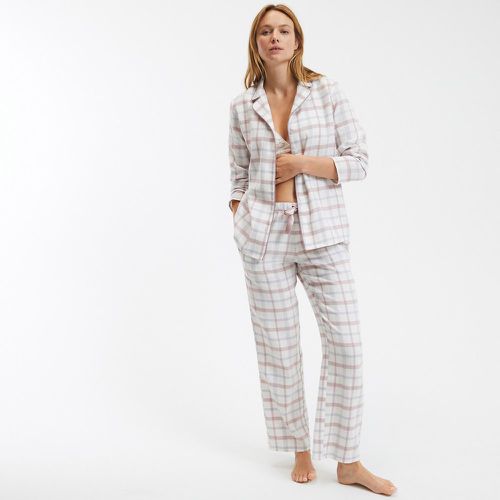 Checked Cotton Flannel Pyjamas - LA REDOUTE COLLECTIONS - Modalova