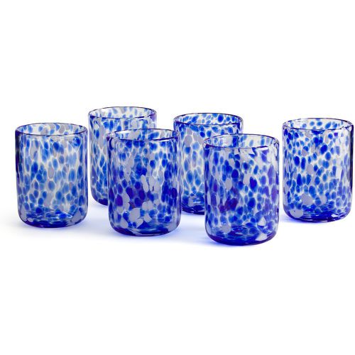 Set of 6 Dotio Speckled Glass Tumblers - LA REDOUTE INTERIEURS - Modalova