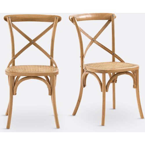 Set of 2 Cedak cross-back chairs - LA REDOUTE INTERIEURS - Modalova