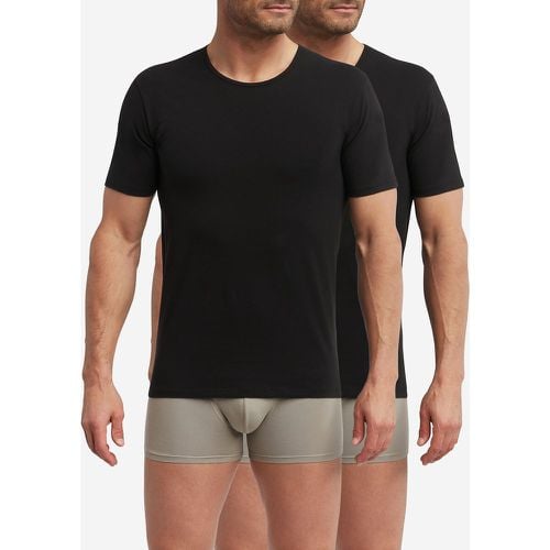 Pack of 2 Regul'Activ Crew Neck T-Shirts in Cotton - Dim - Modalova