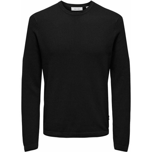 Cotton Crew Neck Jumper in Regular Fit - Only & Sons - Modalova