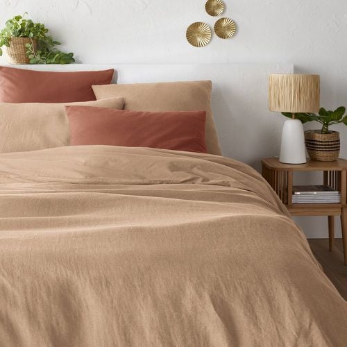 Annaba Two-Sided Washed Linen & Cotton Duvet Dover - LA REDOUTE INTERIEURS - Modalova