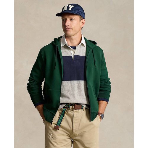 Cotton Mix Zipped Hoodie - Polo Ralph Lauren - Modalova