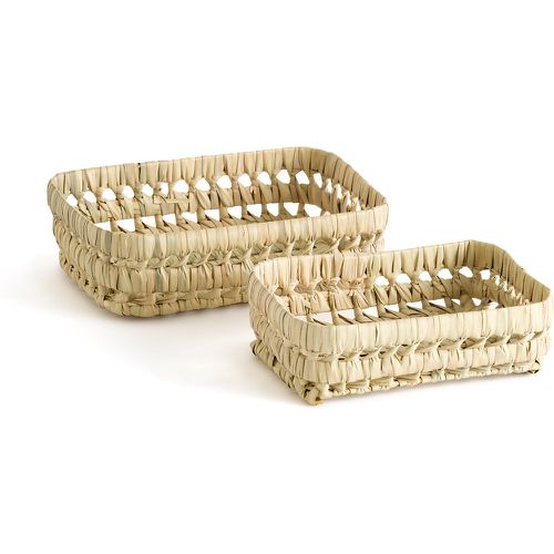 Set of 2 Ghada Palm Leaf Basket - LA REDOUTE INTERIEURS - Modalova