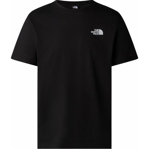 Red Box Cotton T-Shirt with Short Sleeves - The North Face - Modalova