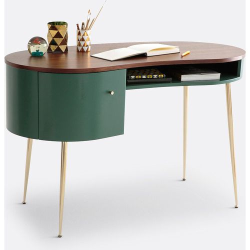 Topim Vintage Walnut Veneer Desk - LA REDOUTE INTERIEURS - Modalova