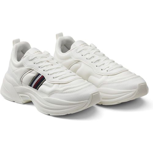 Leather Chunky Runner Trainers - Tommy Hilfiger - Modalova