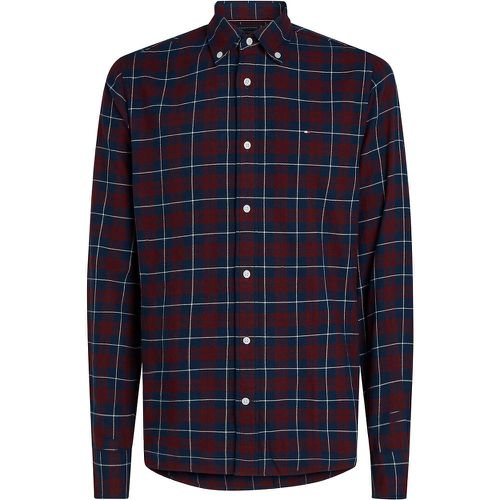 Cotton Tartan Shirt with the Feel of Flannel - Tommy Hilfiger - Modalova