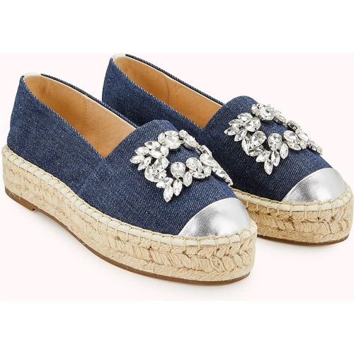 Hijoa Denim Espadrilles - COSMOPARIS - Modalova