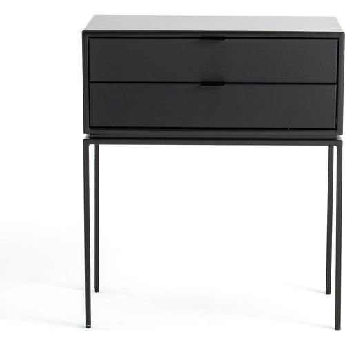 Réalto Metal and Leather Bedside Table - AM.PM - Modalova