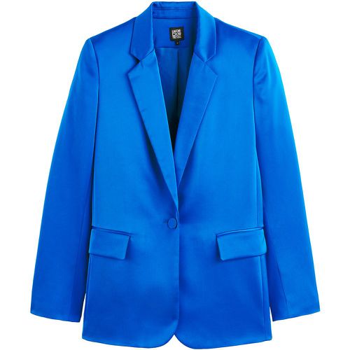 Recycled Satin Straight Blazer - LA REDOUTE COLLECTIONS - Modalova