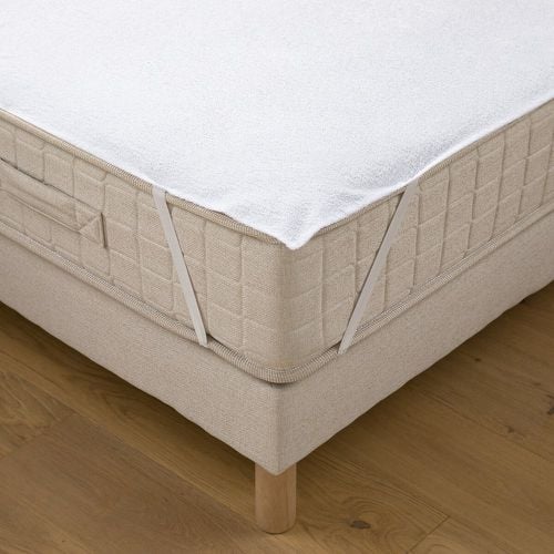 Anti-Mite Waterproof Cotton Terry Mattress Cover - LA REDOUTE INTERIEURS - Modalova