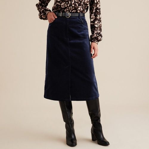 Corduroy Full Midi Skirt - Anne weyburn - Modalova