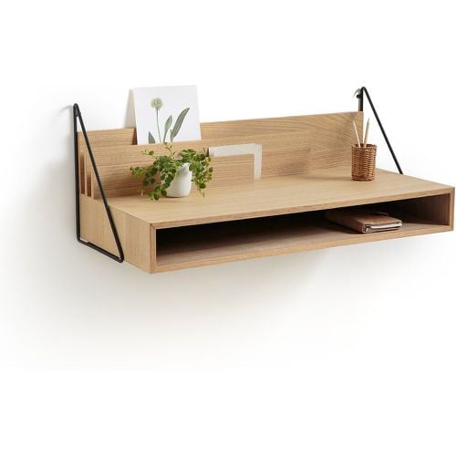 Trigala Oak Veneer Wall Desk - LA REDOUTE INTERIEURS - Modalova