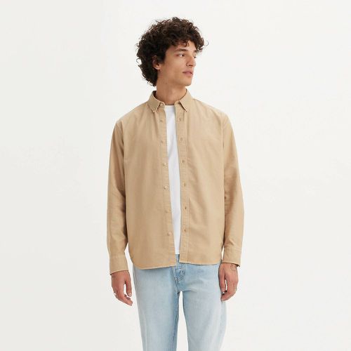 Oxford Cotton Shirt with Buttoned Collar - Levi's - Modalova