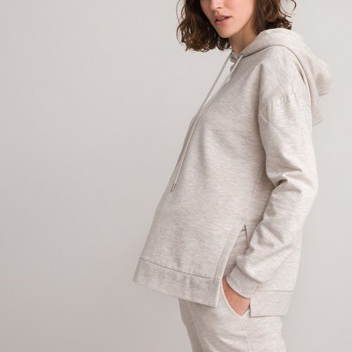 Cotton Mix Maternity Hoodie - LA REDOUTE COLLECTIONS - Modalova