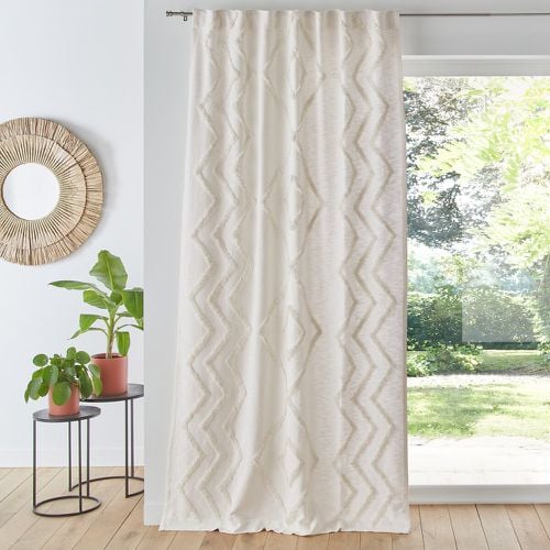 Assa Tufted Hidden Hook 100% Cotton Curtain - LA REDOUTE INTERIEURS - Modalova