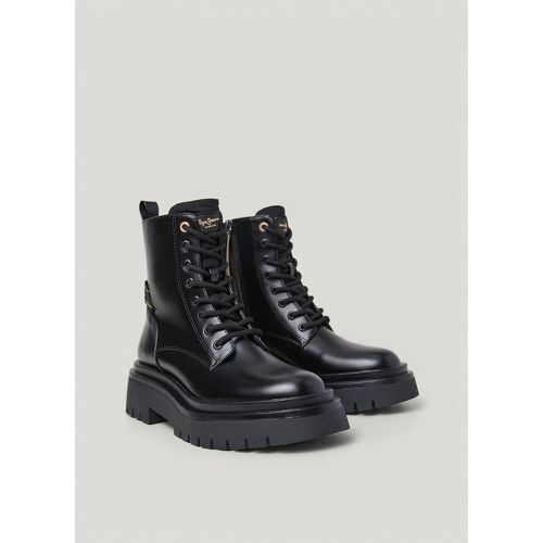 Queen Handler Ankle Boots with Laces - Pepe Jeans - Modalova