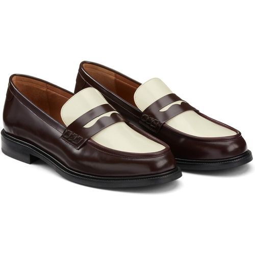 Two-Tone Leather Loafers - LA REDOUTE COLLECTIONS - Modalova