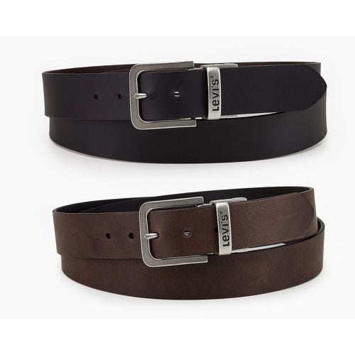 Core Plus Reversible Belt in Leather Mix - Levi's - Modalova