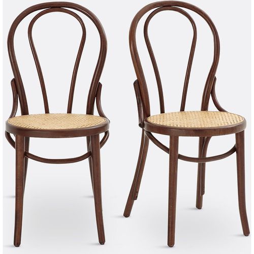 Set of 2 Bistro Cane Seat Chairs - LA REDOUTE INTERIEURS - Modalova