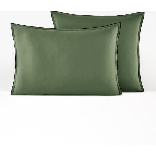 Victor Plain 100% Washed Cotton Satin 300 Thread Count Pillowcase - LA REDOUTE INTERIEURS - Modalova