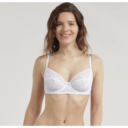 Sublim Full Cup Bra with Floral Print Lace - Dim - Modalova