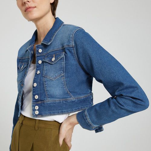 Denim Short Jacket - Only Petite - Modalova