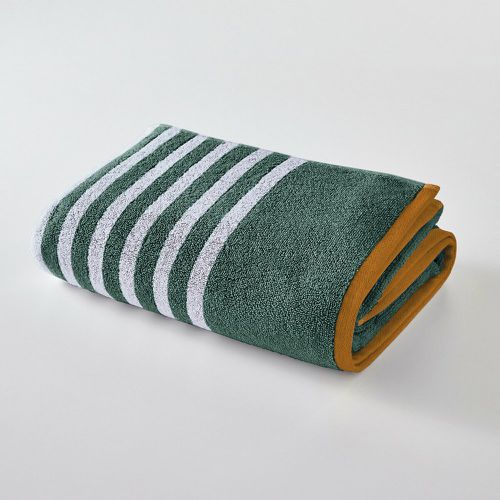 Calanques Striped 100% Cotton Towelling Bath Sheet - LA REDOUTE INTERIEURS - Modalova