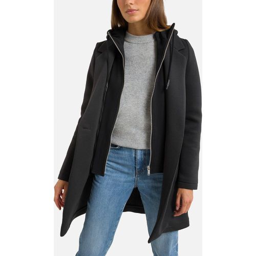 Mid-Length 2-in-1 Coat with Hood and Zip Fastening - IKKS - Modalova