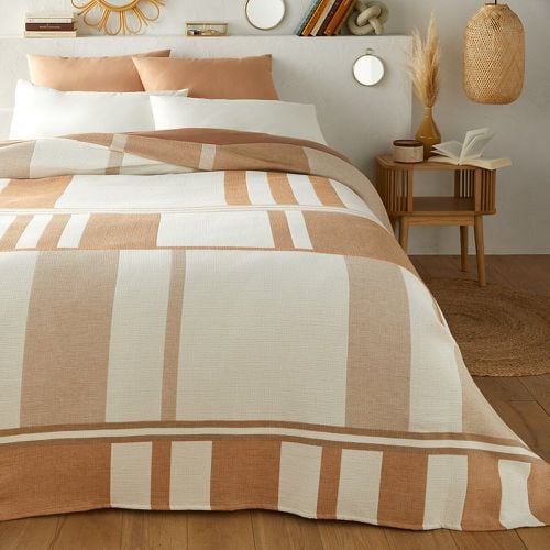 Wasan 100% Cotton Muslin Jacquard Bedspread - LA REDOUTE INTERIEURS - Modalova