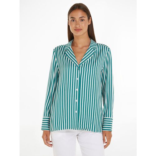 Striped Long Sleeve Shirt - Tommy Hilfiger - Modalova