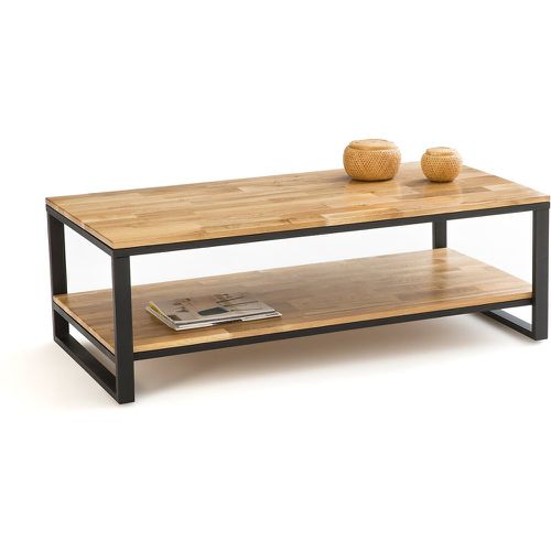 Hiba Oak & Metal Coffee Table - LA REDOUTE INTERIEURS - Modalova