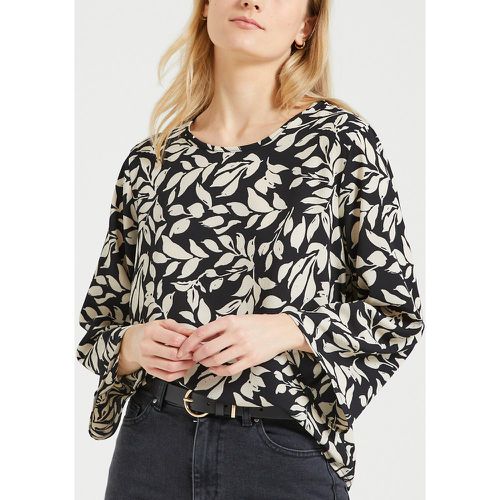 Printed Wide Sleeve Blouse - JDY - Modalova