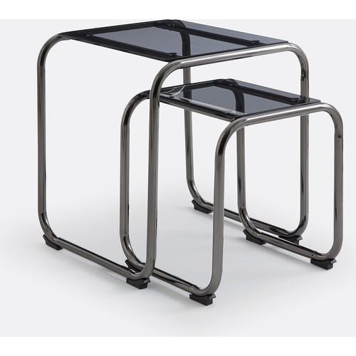 Set of 2 Neso Tempered Glass Nesting Side Tables - LA REDOUTE INTERIEURS - Modalova