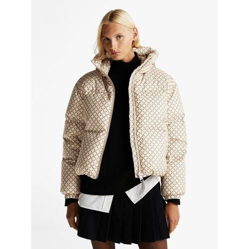 Short Padded Puffer Jacket with Hood - Tommy Hilfiger - Modalova