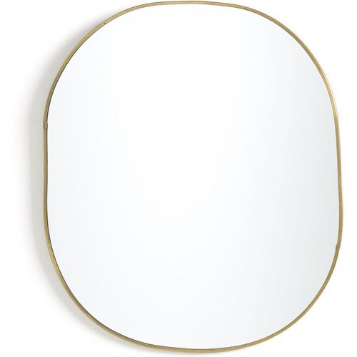 Uyova Oval Brass Mirror - LA REDOUTE INTERIEURS - Modalova