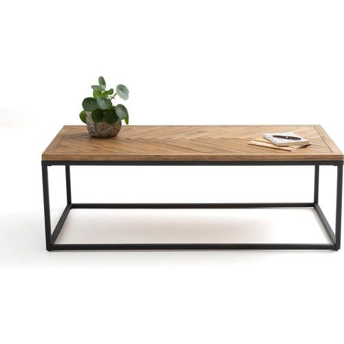 Nottingham Parquet Pine & Metal Coffee Table - LA REDOUTE INTERIEURS - Modalova