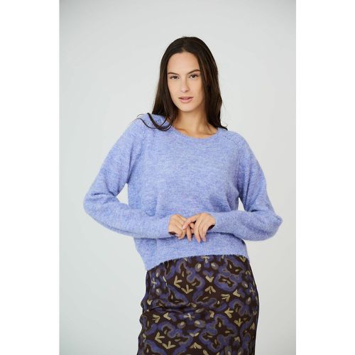 Chunky Knit Jumper with Crew Neck - SEE U SOON - Modalova